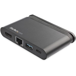 StarTech.com USB-C Multiport Adapter with HDMI - 1xA - 1xC - 100W PD 3.0 - for Notebook/Monitor - 100 W - USB Type C - 3 x USB Ports - 3 x USB 3.0 - USB Type-C - Network (RJ-45) - HDMI - Wired - ChromeOS IM4322855