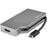 StarTech.com USB C Multiport Video Adapter 4K/1080p - USB Type C to HDMI, VGA, DVI or Mini DisplayPort Monitor Adapter - Space Gray - 1 Pack - 1 x 24-pin Type C USB Male - 1 x 25-pin DVI-D Digital Video Female, 1 x 19-pin HDMI Digital Audio/Video Female, IM4256416
