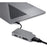 StarTech.com USB C Multiport Video Adapter 4K/1080p - USB Type C to HDMI, VGA, DVI or Mini DisplayPort Monitor Adapter - Space Gray - 1 Pack - 1 x 24-pin Type C USB Male - 1 x 25-pin DVI-D Digital Video Female, 1 x 19-pin HDMI Digital Audio/Video Female, IM4256416