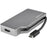 StarTech.com USB C Multiport Video Adapter 4K/1080p - USB Type C to HDMI, VGA, DVI or Mini DisplayPort Monitor Adapter - Space Gray - 1 Pack - 1 x 24-pin Type C USB Male - 1 x 25-pin DVI-D Digital Video Female, 1 x 19-pin HDMI Digital Audio/Video Female, IM4256416