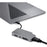 StarTech.com USB C Multiport Video Adapter 4K 60Hz/1080p - USB Type C to HDMI, VGA, DVI or Mini DisplayPort Monitor Adapter - Space Gray - 1 Pack - 1 x 24-pin Type C USB - 1 x 29-pin DVI-I Video Female, 1 x 19-pin HDMI Digital Audio/Video Female, 1 x 20-p IM4298557