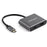 StarTech.com USB C Multiport Video Adapter - 4K 60Hz USB-C to HDMI 2.0 or Mini DisplayPort 1.2 Monitor Display Adapter - HBR2 HDR - 1 x 24-pin Type C USB Male - 1 x HDMI HDMI 2.0 Digital Audio/Video Female, 1 x Mini DisplayPort Mini DisplayPort 1.2 Digita IM4935640