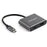 StarTech.com USB C Multiport Video Adapter - 4K 60Hz USB-C to HDMI 2.0 or Mini DisplayPort 1.2 Monitor Display Adapter - HBR2 HDR - 1 x 24-pin Type C USB Male - 1 x HDMI HDMI 2.0 Digital Audio/Video Female, 1 x Mini DisplayPort Mini DisplayPort 1.2 Digita IM4935640