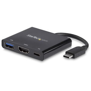 StarTech.com USB-C to 4K HDMI Multifunction Adapter with Power Delivery and USB-A Port - USB 3.1 - HDMI IM3403711