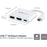 StarTech.com USB-C to 4K HDMI Multifunction Adapter with Power Delivery and USB-A Port- White - USB 3.1 - HDMI IM3418938