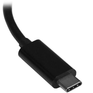 StarTech.com USB C to DisplayPort Adapter 4K 60Hz - USB Type-C to DP 1.4 Monitor Video Converter (DP Alt Mode) - Thunderbolt 3 Compatible - 1 Pack - 1 x 24-pin USB Type C - Male - 1 x 20-pin DisplayPort 1.4 Digital Audio/Video - Female - Black IM3587613