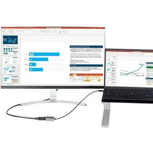 StarTech.com USB C to DisplayPort Adapter, 8K/4K 60Hz USB-C to DisplayPort 1.4 Adapter, DSC, USB Type-C to DP Video Converter, w/12" Cable - USB-C to DisplayPort adapter dongle (DP 1.4) with DSC/HBR3/HDCP 2.2/1.4; 8K 60Hz/4K 60Hz/1080p video - USB C displ IM5374850