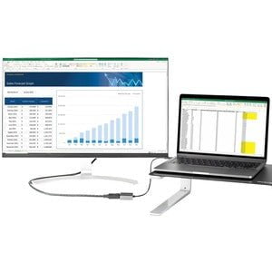 StarTech.com USB C to DisplayPort Adapter, 8K/4K 60Hz USB-C to DisplayPort 1.4 Adapter, DSC, USB Type-C to DP Video Converter, w/12" Cable - USB-C to DisplayPort adapter dongle (DP 1.4) with DSC/HBR3/HDCP 2.2/1.4; 8K 60Hz/4K 60Hz/1080p video - USB C displ IM5374850