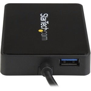 StarTech.com USB-C to Dual Gigabit Ethernet Adapter with USB (Type-A) Port - USB Type C ASIX - AX88179 - 2 Port(s) - 2 - Twisted Pair - 10/100/1000Base-T - Desktop IM3389657