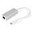 StarTech.com USB-C to Gigabit Ethernet Adapter - Aluminum - Thunderbolt 3 Port Compatible - USB Type C Network Adapter - USB 3.1 - 640 MB/s Data Transfer Rate - Realtek RTL8153 - 1 Port(s) - 1 - Twisted Pair - 10/100/1000Base-T - Desktop IM3237741