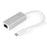 StarTech.com USB-C to Gigabit Ethernet Adapter - Aluminum - Thunderbolt 3 Port Compatible - USB Type C Network Adapter - USB 3.1 - 640 MB/s Data Transfer Rate - Realtek RTL8153 - 1 Port(s) - 1 - Twisted Pair - 10/100/1000Base-T - Desktop IM3237741