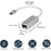 StarTech.com USB-C to Gigabit Ethernet Adapter - Aluminum - Thunderbolt 3 Port Compatible - USB Type C Network Adapter - USB 3.1 - 640 MB/s Data Transfer Rate - Realtek RTL8153 - 1 Port(s) - 1 - Twisted Pair - 10/100/1000Base-T - Desktop IM3237741