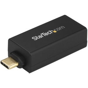 StarTech.com USB-C to Gigabit Ethernet Adapter - USB 3.0 - USB 3.0 Type C ASIX - AX88179 - 1 Port(s) - 1 - Twisted Pair - 10/100/1000Base-T - Desktop IM4150589