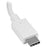 StarTech.com USB C to HDMI Adapter - 4K 30Hz - USB 3.1 Type-C to HDMI Adapter - USB-C to HDMI Dongle - Monitor Adapter - White (CDP2HDW) - HDMI/USB A/V Cable for Audio/Video Device, Chromebook, MacBook, TV, Projector, iPad Pro - First End: 1 x 24-pin USB IM3113139