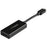 StarTech.com USB C to HDMI Adapter Dongle, 4K 60Hz, HDR10, USB-C to HDMI 2.0b Converter, USB Type-C DP Alt Mode to HDMI Monitor/Display - 1 Pack - 1 x 24-pin USB 3.1 (Gen 1) Type C - Male - 1 x 19-pin HDMI 2.0b Digital Audio/Video - Female - Black IM4417716
