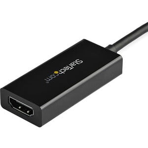 StarTech.com USB C to HDMI Adapter Dongle, 4K 60Hz, HDR10, USB-C to HDMI 2.0b Converter, USB Type-C DP Alt Mode to HDMI Monitor/Display - 1 Pack - 1 x 24-pin USB 3.1 (Gen 1) Type C - Male - 1 x 19-pin HDMI 2.0b Digital Audio/Video - Female - Black IM4417716
