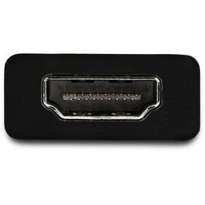 StarTech.com USB C to HDMI Adapter Dongle, 4K 60Hz, HDR10, USB-C to HDMI 2.0b Converter, USB Type-C DP Alt Mode to HDMI Monitor/Display - 1 Pack - 1 x 24-pin USB 3.1 (Gen 1) Type C - Male - 1 x 19-pin HDMI 2.0b Digital Audio/Video - Female - Black IM4417716