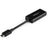 StarTech.com USB C to HDMI Adapter Dongle, 4K 60Hz, HDR10, USB-C to HDMI 2.0b Converter, USB Type-C DP Alt Mode to HDMI Monitor/Display - 1 Pack - 1 x 24-pin USB 3.1 (Gen 1) Type C - Male - 1 x 19-pin HDMI 2.0b Digital Audio/Video - Female - Black IM4417716