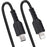 StarTech.com USB C to Lightning Cable 50cm / 20in, MFi Certified, Coiled iPhone Charger Cable, Black, TPE Jacket Aramid Fiber - 50 cm Lightning/USB-C Data Transfer Cable for Mobile Device, iPhone, iPad Air, iPad mini - First End: 1 x 8-pin Lightning - Mal IM5472772