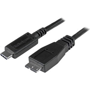 StarTech.com USB C to Micro USB Cable - 3 ft / 1m - USB 3.1 Cable - 10Gbps - Micro USB Cord - USB Type C to Micro USB Cable - Connect USB Micro-B devices to your USB-C host, using this durable 1-meter cable - 3 ft USB 3.2 Gen 1 Cable - 1m USB Type C to Mi IM2965461