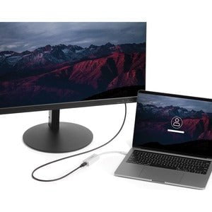 USB-C To Mini DisplayPort Adapter - 4K 60Hz - White - USB 3.1 Type-C To