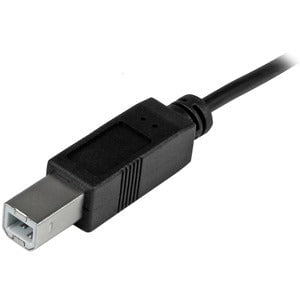 StarTech.com USB C to USB B Printer Cable - 3 ft / 1m - USB C Printer Cable - USB C to USB B Cable - USB Type C to Type B - 1 m USB-C/USB-B Data Transfer Cable for Printer - First End: 1 x 4-pin USB 2.0 Type B - Male - Second End: 1 x 24-pin USB 2.0 Type IM3051997