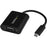 StarTech.com USB-C to VGA Adapter - 1920x1200 - USB C Adapter - USB Type C to VGA Monitor / Projector Adapter - 1 Pack - 1 x 24-pin Type C USB Male - 1 x 15-pin HD-15 VGA Female - 1920 x 1200 Supported - Black - TAA Compliant IM3587835