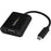 StarTech.com USB-C to VGA Adapter - 1920x1200 - USB C Adapter - USB Type C to VGA Monitor / Projector Adapter - 1 Pack - 1 x 24-pin Type C USB Male - 1 x 15-pin HD-15 VGA Female - 1920 x 1200 Supported - Black - TAA Compliant IM3587835