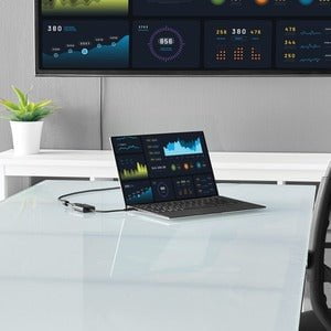 StarTech.com USB-C to VGA Adapter - Thunderbolt 3 Compatible - USB C Adapter - USB Type C to VGA Dongle Converter - Connect your MacBook, Chromebook or laptop with USB-C to a VGA monitor/projector - Hassle-free setup with reversible USB Type C connector - IM3002943