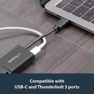 StarTech.com USB C to VGA Adapter with 60W Power Delivery Pass-Through - 1080p USB Type-C to VGA Video Converter w/ Charging - Black - 1 Pack - 1 x 24-pin USB Type C - Male - 1 x 15-pin HD-15 - Female, 1 x 24-pin USB Type C Power - Female - Black IM3430441