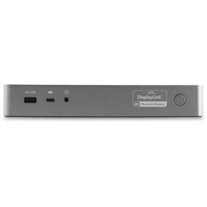 StarTech.com USB-C & USB-A Dock - Hybrid Universal Laptop Docking Station w/ 100W Power Delivery - Dual Monitor 4K 60Hz HDMI & DisplayPort - for Notebook - 100 W - USB Type C - 2 Displays Supported - 5K - 4096 x 2160, 5120 x 2880 - 4 x USB Ports - 4 x USB IM4874585