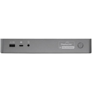 StarTech.com USB-C & USB-A Dock - Hybrid Universal Laptop Docking Station with Dual Monitor Display 4K 60Hz HDMI & DisplayPort - 60W PD - 2 Displays Supported - 4K - 4096 x 2160, 5120 x 2880 - 4 x USB Ports - 4 x USB 3.0 - 3 x USB Type-A Ports - USB Type- IM4610470