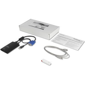 StarTech.com USB Crash Cart Adpater - 1 Computer(s) - 1 Local User(s) - WUXGA - 1920 x 1200 Maximum Video Resolution - 2 x USB - 1 x VGA - Portable - For PC, Linux, Mac - TAA Compliant IM2647665