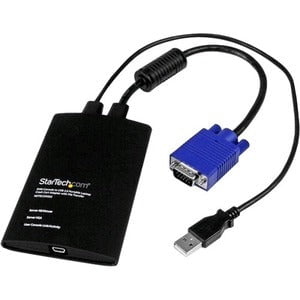 StarTech.com USB Crash Cart Adpater - 1 Computer(s) - 1 Local User(s) - WUXGA - 1920 x 1200 Maximum Video Resolution - 2 x USB - 1 x VGA - Portable - For PC, Linux, Mac - TAA Compliant IM2647665