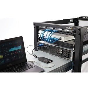 StarTech.com USB Crash Cart Adpater - 1 Computer(s) - 1 Local User(s) - WUXGA - 1920 x 1200 Maximum Video Resolution - 2 x USB - 1 x VGA - Portable - For PC, Linux, Mac - TAA Compliant IM2647665