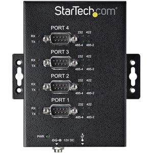 StarTech.com USB Serial Hub - 1 Pack - External - USB - PC, Linux - 4 x Number of Serial Ports External - TAA Compliant IM4196520