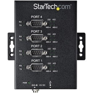 StarTech.com USB Serial Hub - 1 Pack - External - USB - PC, Linux - 4 x Number of Serial Ports External - TAA Compliant IM4196520