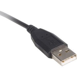 StarTech.com USB to PS/2 Adapter - Keyboard and Mouse - 43.48 cm Data Transfer Cable for Keyboard/Mouse - First End: 1 x 4-pin USB 1.1 Type A - Male - Second End: 2 x 6-pin Mini-DIN (PS/2) - Female - Black IM1583923