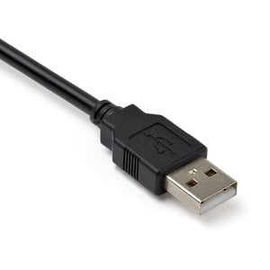 StarTech.com USB to Serial Adapter - 1 Port - COM Port Retention - Texas Instruments TIUSB3410 - USB to RS232 Adapter Cable - 1 Pack - 1 x USB 2.0 Type A - Male - 1 x 9-pin DB-9 RS-232 Serial - Male - Black IM1596117