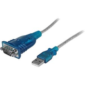 StarTech.com USB to Serial Adapter - Prolific PL-2303 - 1 port - DB9 (9-pin) - USB to RS232 Adapter Cable - USB Serial - 1 Pack - 1 x 9-pin DB-9 RS-232 Serial - Male - 1 x 4-pin USB 2.0 Type A - Male - Black IM2902504