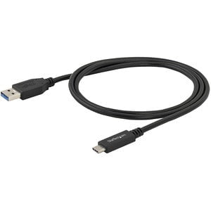 StarTech.com USB to USB C Cable - 1m / 3 ft - USB 3.0 (5Gbps) - USB A to USB C - USB Type C - USB Cable Male to Male - USB C to USB - 1 m USB/USB-C Data Transfer Cable for Hard Drive, Tablet, Notebook, Mobile Device - First End: 1 x 9-pin USB 3.0 Type A - IM3677776