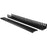 StarTech.com Vertical Cable Organizer with Finger Ducts - Vertical Cable Management Panel - Rack-Mount Cable Raceway - 20U - 3 ft. - Duct Panel - Black - 1 - 20U Rack Height - Steel, Plastic IM3389653