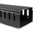 StarTech.com Vertical Cable Organizer with Finger Ducts - Vertical Cable Management Panel - Rack-Mount Cable Raceway - 20U - 3 ft. - Duct Panel - Black - 1 - 20U Rack Height - Steel, Plastic IM3389653