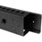 StarTech.com Vertical Cable Organizer with Finger Ducts - Vertical Cable Management Panel - Rack-Mount Cable Raceway - 20U - 3 ft. - Duct Panel - Black - 1 - 20U Rack Height - Steel, Plastic IM3389653