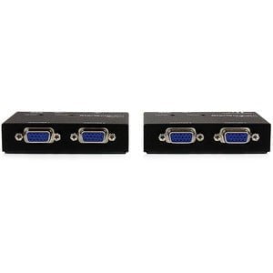 StarTech.com VGA Video Extender over CAT5 (ST121 Series) - 1 Input Device - 4 Output Device - 152.40 m Range - 2 x Network (RJ-45) - SXGA - 1280 x 1024 - Twisted Pair - Category 5e - TAA Compliant IM2977638