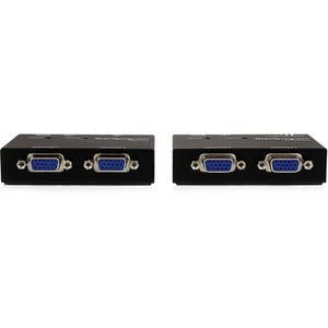 StarTech.com VGA Video Extender over CAT5 (ST121 Series) - 1 Input Device - 4 Output Device - 152.40 m Range - 2 x Network (RJ-45) - SXGA - 1280 x 1024 - Twisted Pair - Category 5e - TAA Compliant IM2977638