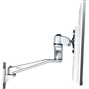 StarTech.com Wall Mount Monitor Arm, Articulating/Adjustable Ergonomic VESA Monitor Arm (20" Long), Display up to 34" (30.9lb/14kg) - 1 Display(s) Supported - 86.4 cm (34") Screen Support - 14 kg Load Capacity - 75 x 75, 100 x 100 IM4604039