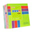 Stick'n Cube 76x76mm 400 sheets Lime & Assorted Neon CX200974