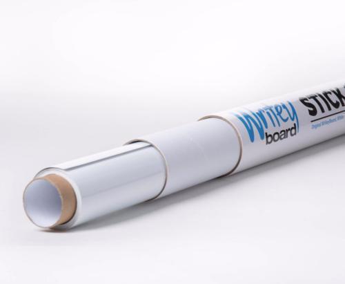 Stick-On Writeyboard Dry Erase Surface - 1520mm x Custom Size Length 1 metre BVSWCR152-1