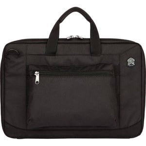 STM Goods Ace Always On Cargo Carrying Case for 12" Notebooks, Black, Impact Resistance, Shock Absorbing, Water Resistant, Wear Resistant, Abrasion Resistant IM4294033